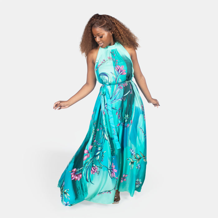Ladies' Milano Dress - Ocean
