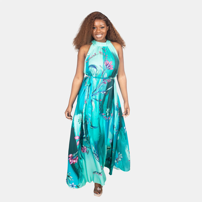 Ladies' Milano Dress - Ocean