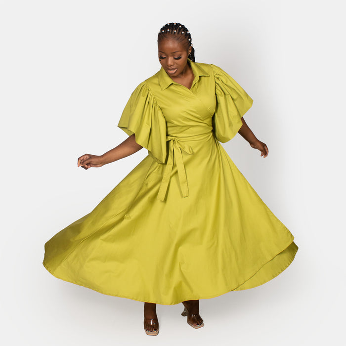 Ladies' Mississippi Dress - Chartreuse