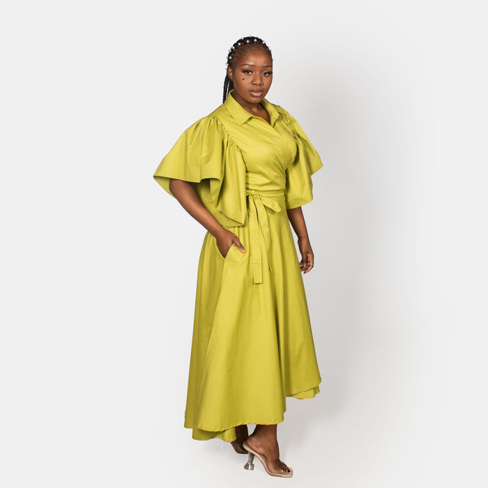 Ladies' Mississippi Dress - Chartreuse