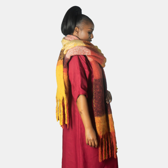Ladies' Natalie Scarf - Yellow