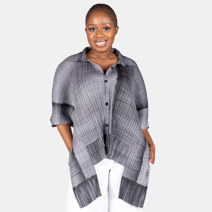 Ladies' Nicole Top - Grey