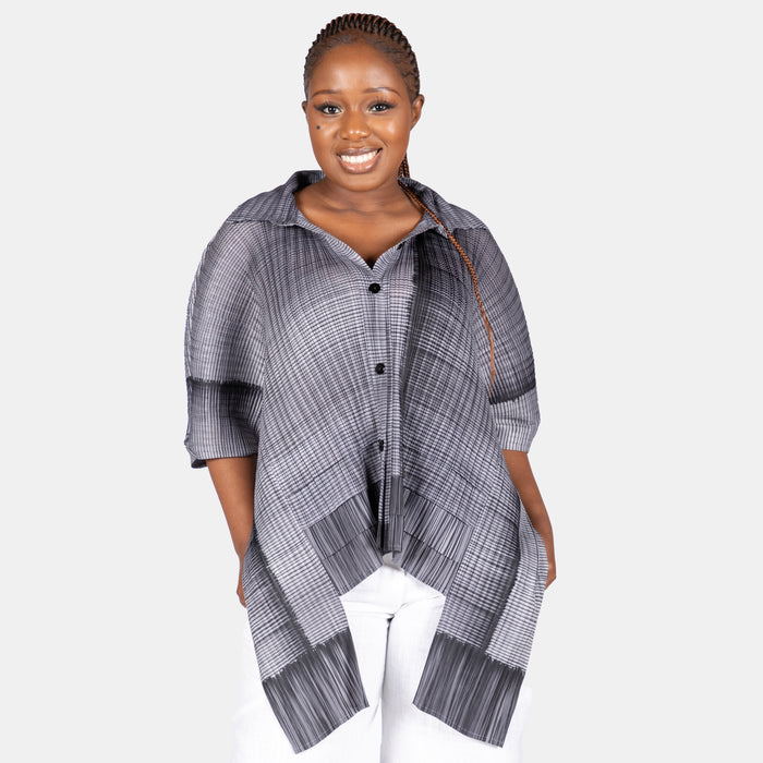 Ladies' Nicole Top - Grey