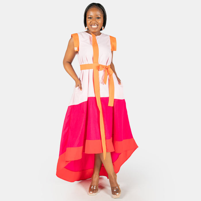 Ladies' Norubu Dress - Pink