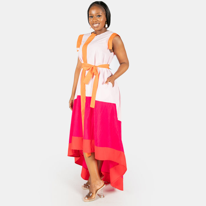 Ladies' Norubu Dress - Pink