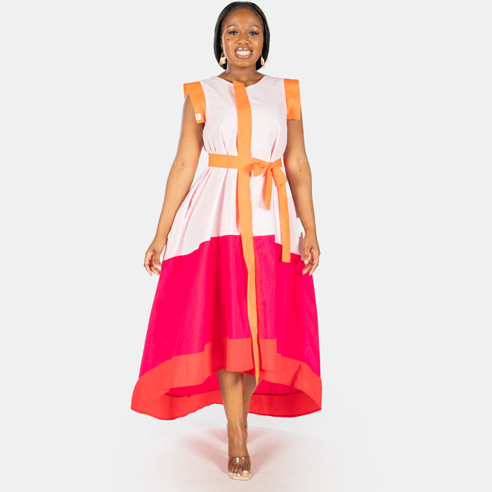 Ladies' Norubu Dress - Pink