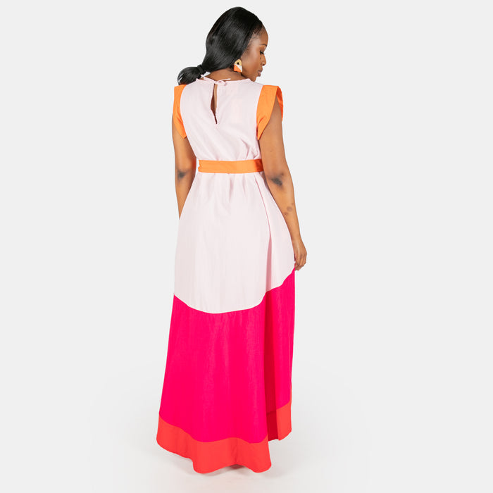 Ladies' Norubu Dress - Pink