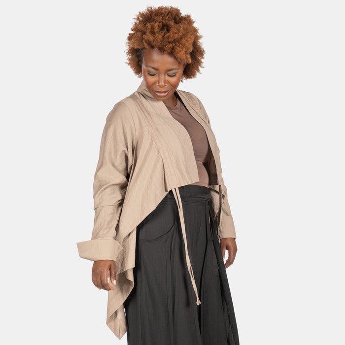 Ladies' Odine Shirt - Taupe