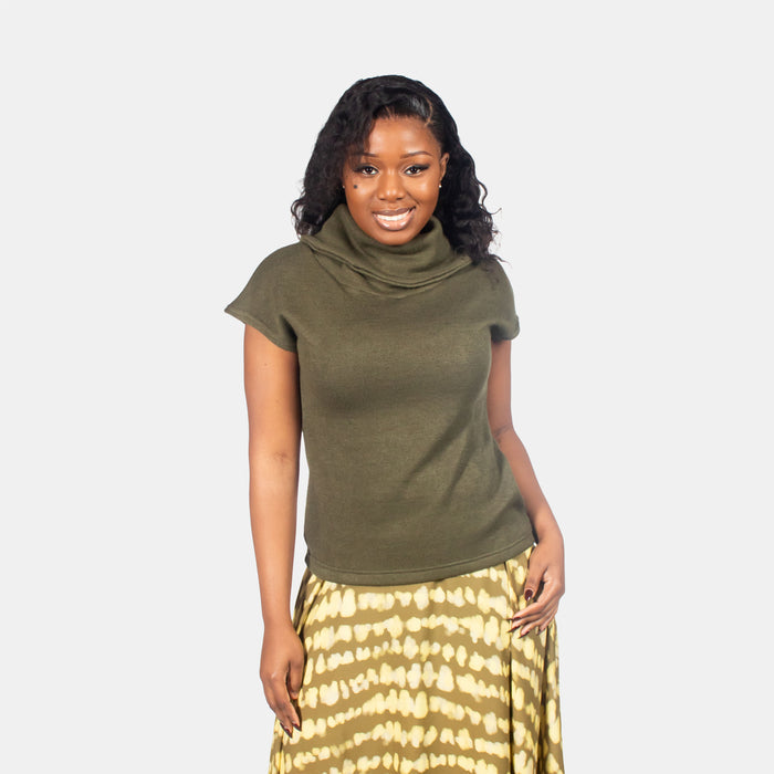 Ladies' Olivia Knit Top - Khaki