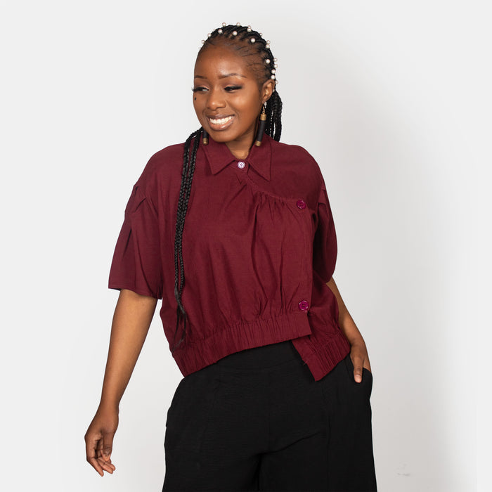 Ladies' Orchid Top - Ruby
