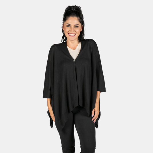 Ladies' Pashmina Jersey - Black