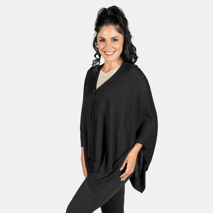 Ladies' Pashmina Jersey - Black