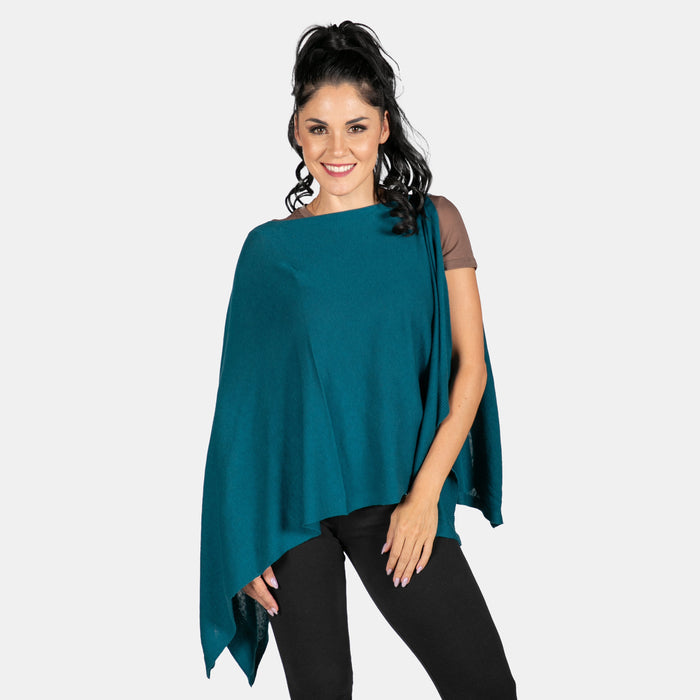 Ladies' Pashmina Jersey - Teal
