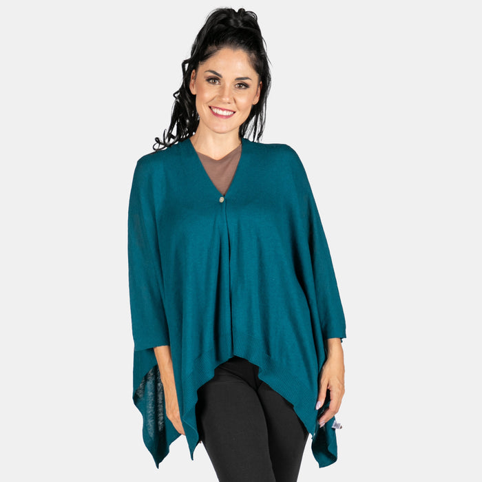 Ladies' Pashmina Jersey - Teal