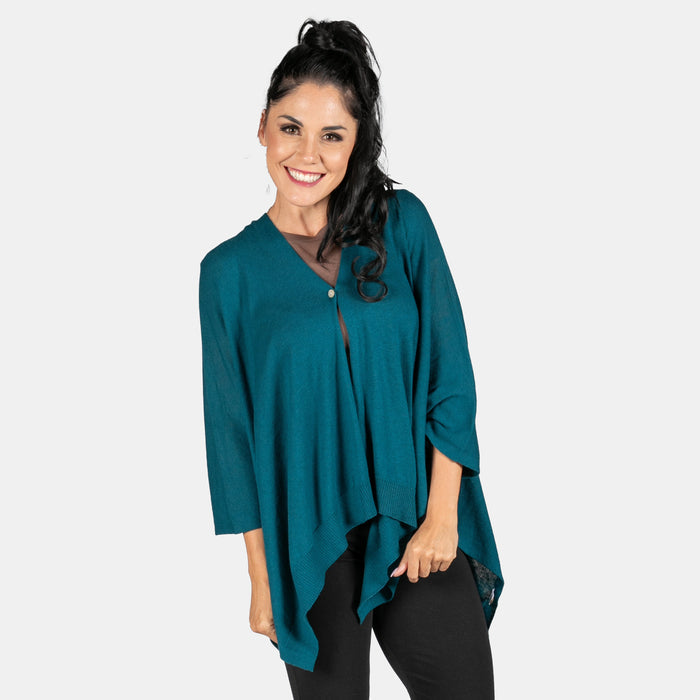 Ladies' Pashmina Jersey - Teal