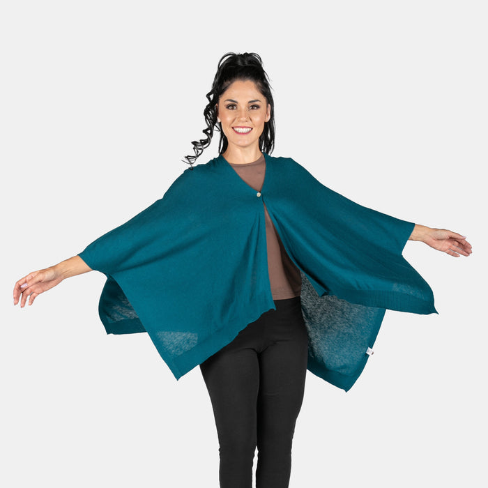 Ladies' Pashmina Jersey - Teal