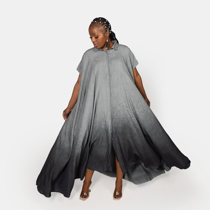 Ladies' Peony Dress - Grey