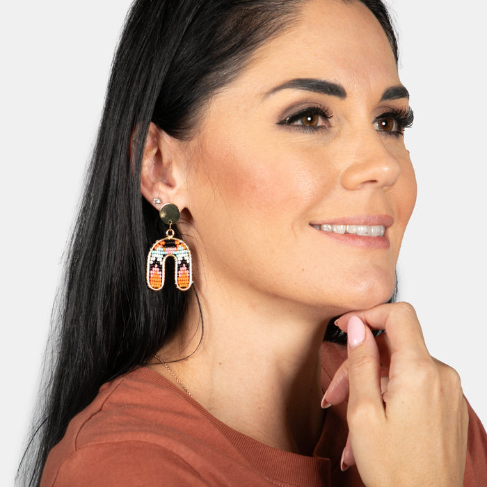 Ladies' Portia Beaded Boho Earrings