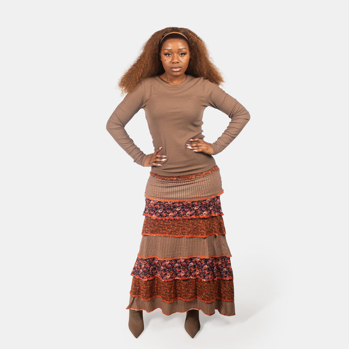 Ladies' Rara Rachael Skirt - Rust