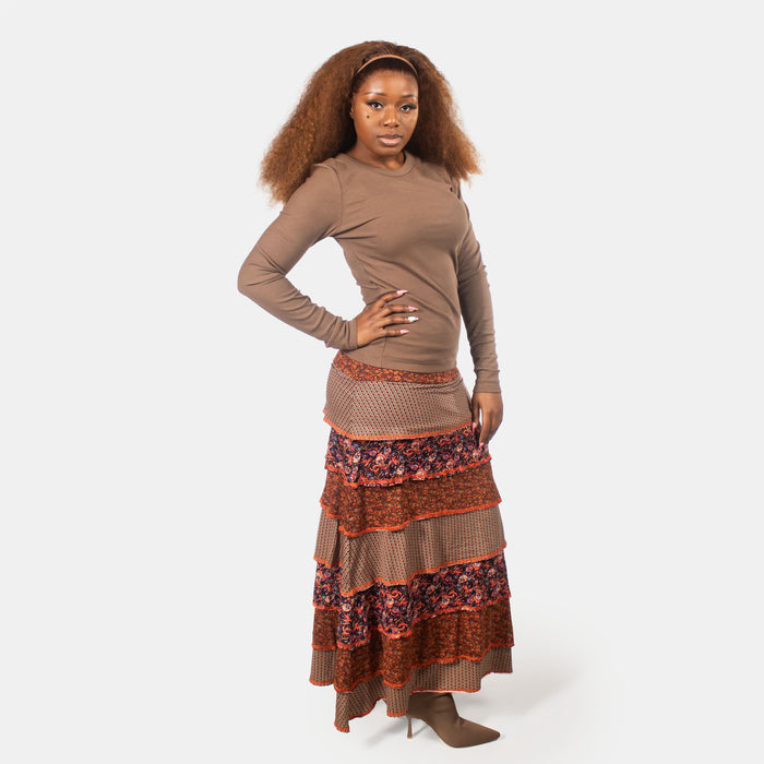 Ladies' Rara Rachael Skirt - Rust