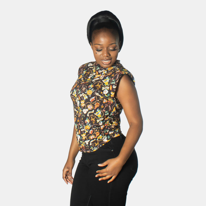 Ladies' Raven Top - Chocolate