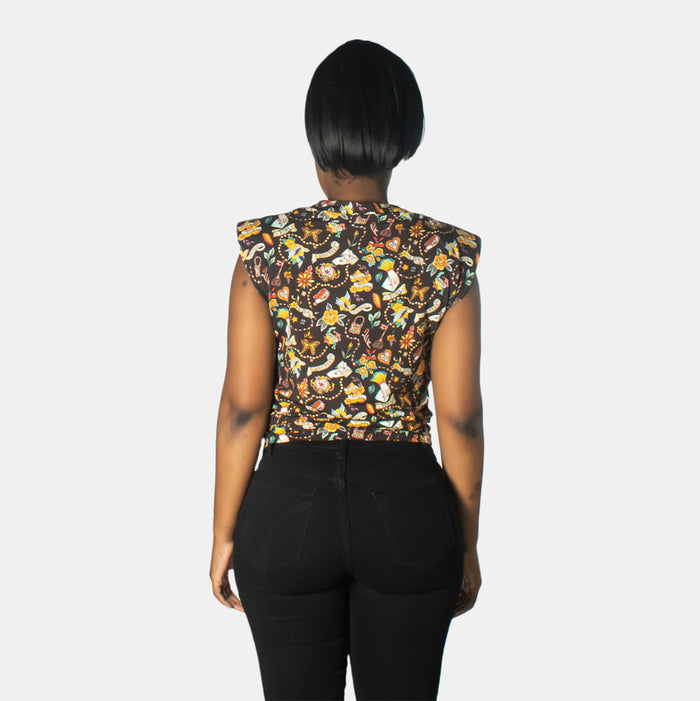 Ladies' Raven Top - Chocolate