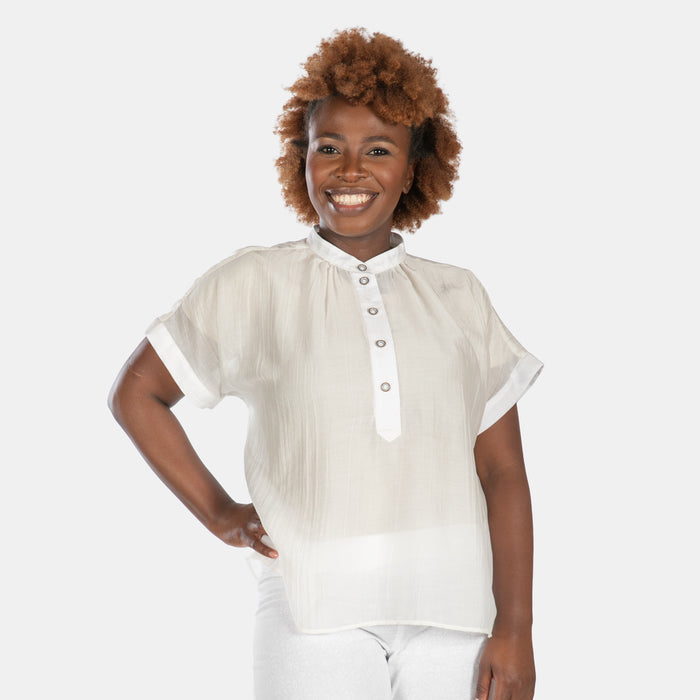 Ladies' Rio Top - Ivory