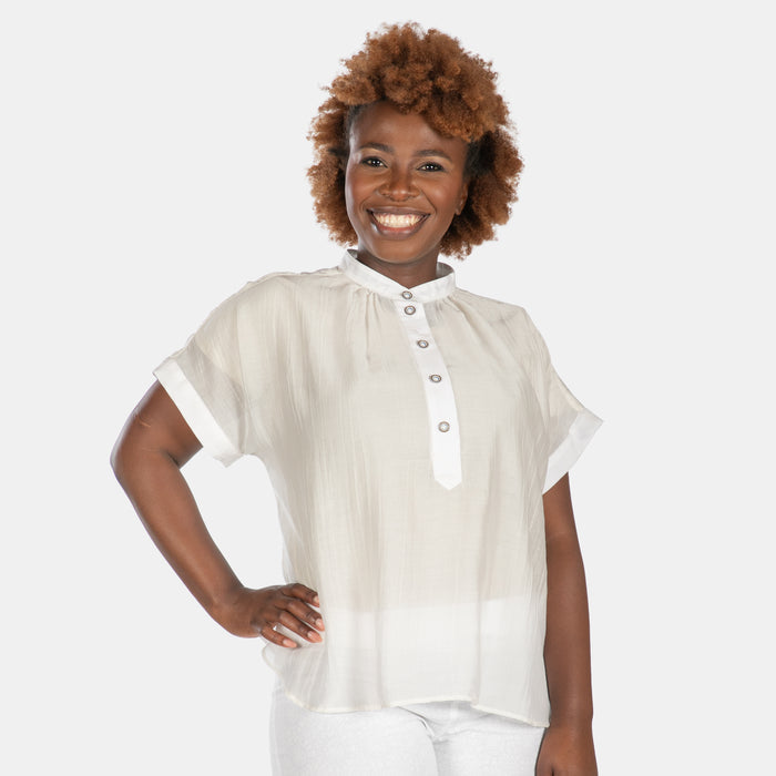 Ladies' Rio Top - Ivory