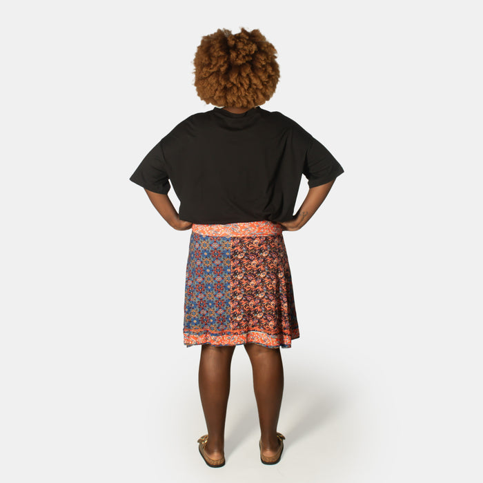 Ladies' Sammy Mix Match Skirt - Orange