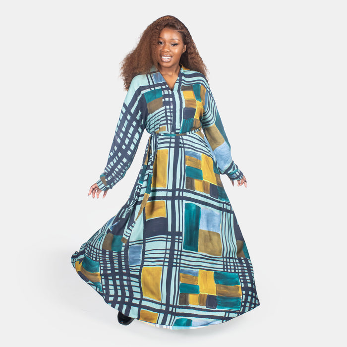 Ladies' Sapphire Dress - Ocean