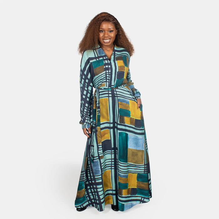 Ladies' Sapphire Dress - Ocean