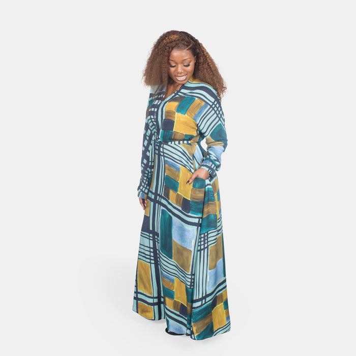 Ladies' Sapphire Dress - Ocean