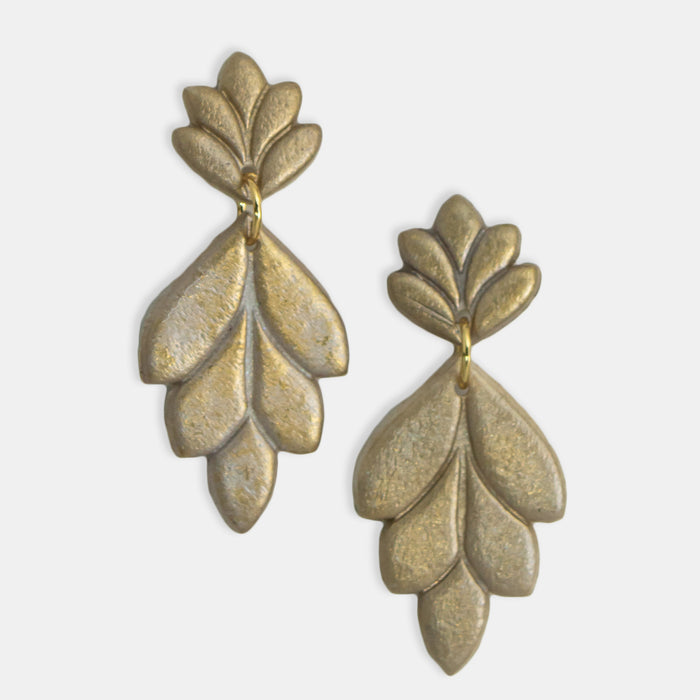 Ladies' Shimmer Earrings - Gold