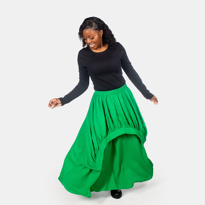Ladies' Snowball Skirt - Green