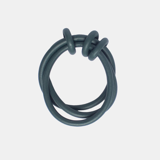Ladies' Soft Rings Bracelet - Green