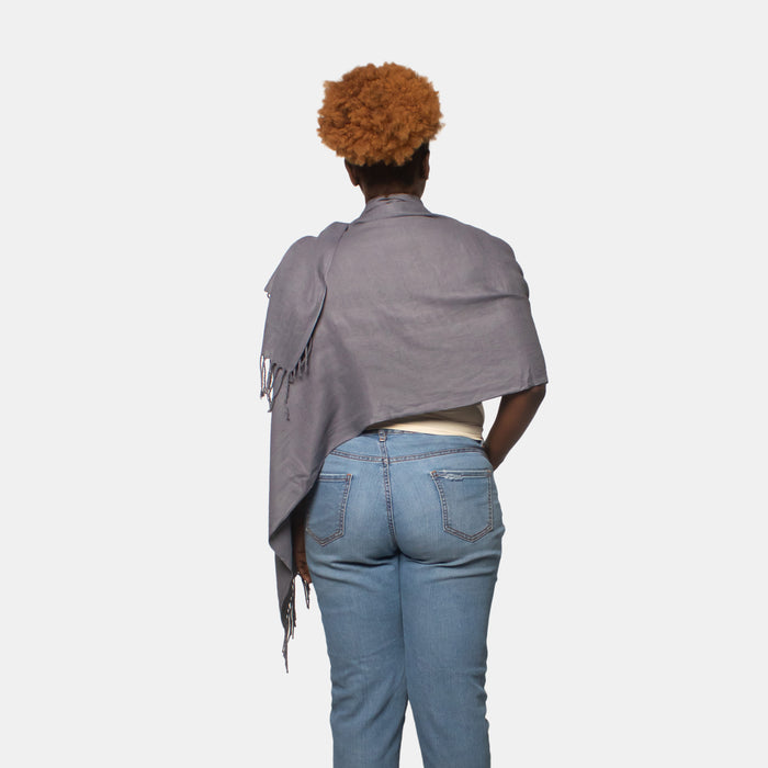 Ladies' Soft Touch Scarf - Charcoal