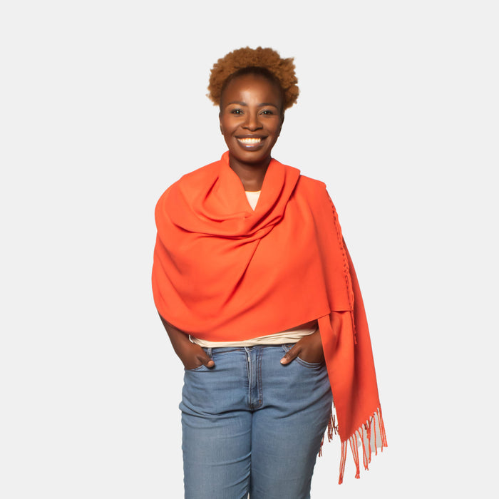 Ladies' Soft Touch Scarf - Coral