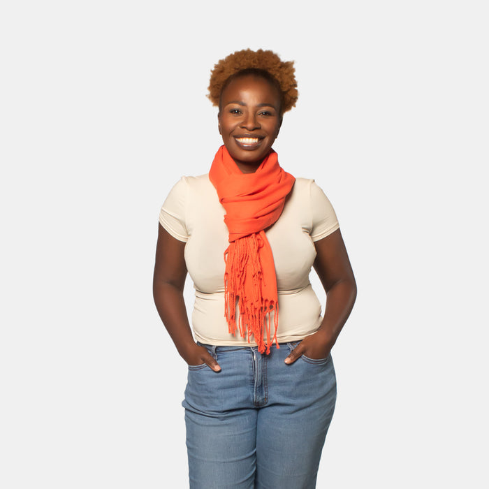Ladies' Soft Touch Scarf - Coral