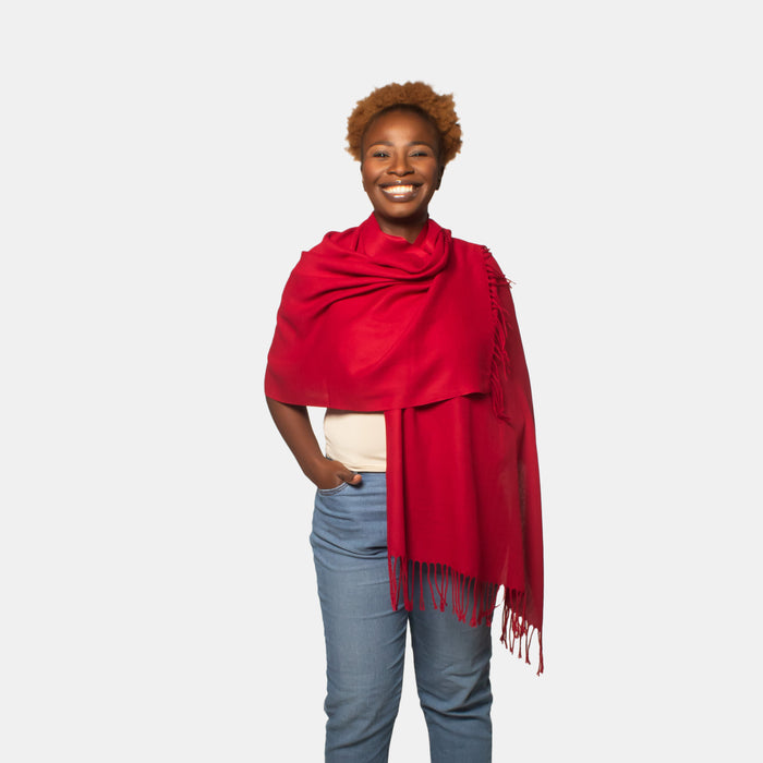 Ladies' Soft Touch Scarf - Maroon