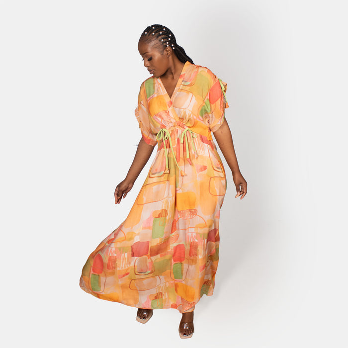 Ladies' Sugarplum Dress - Peach