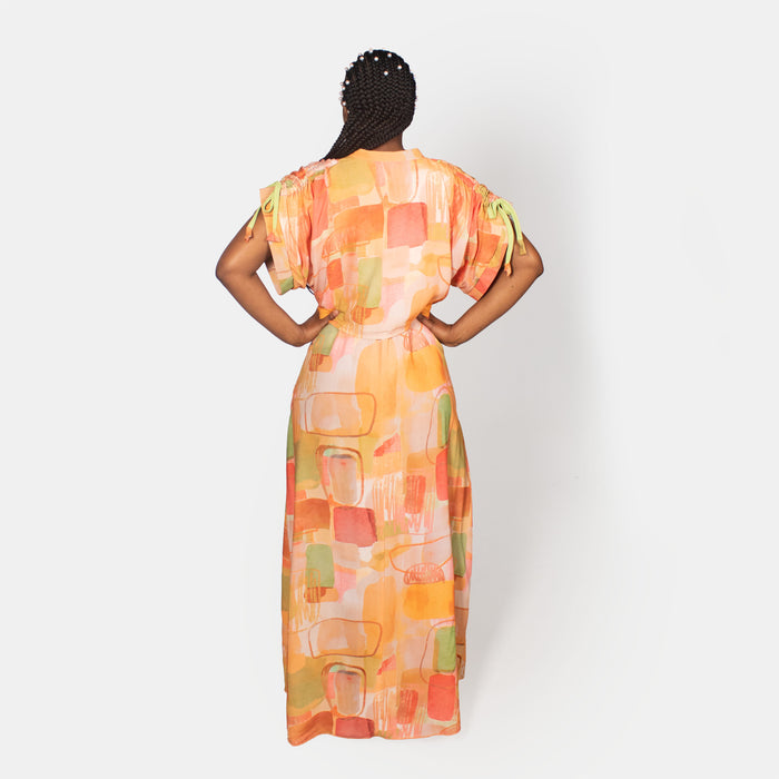 Ladies' Sugarplum Dress - Peach