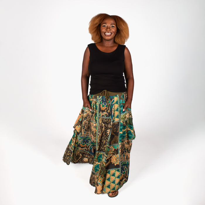 Ladies' Summer Airflow Skirt - Olive