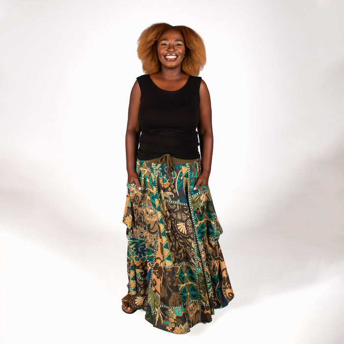 Ladies' Summer Airflow Skirt - Olive