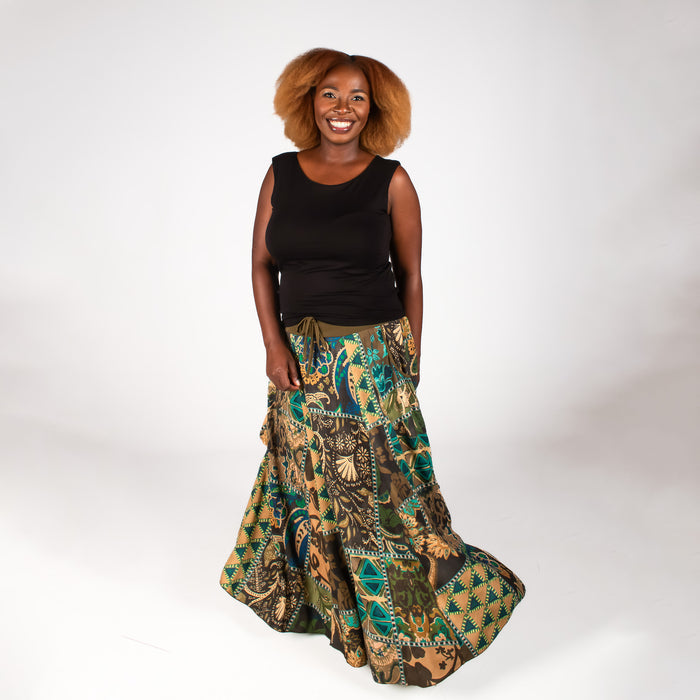 Ladies' Summer Airflow Skirt - Olive