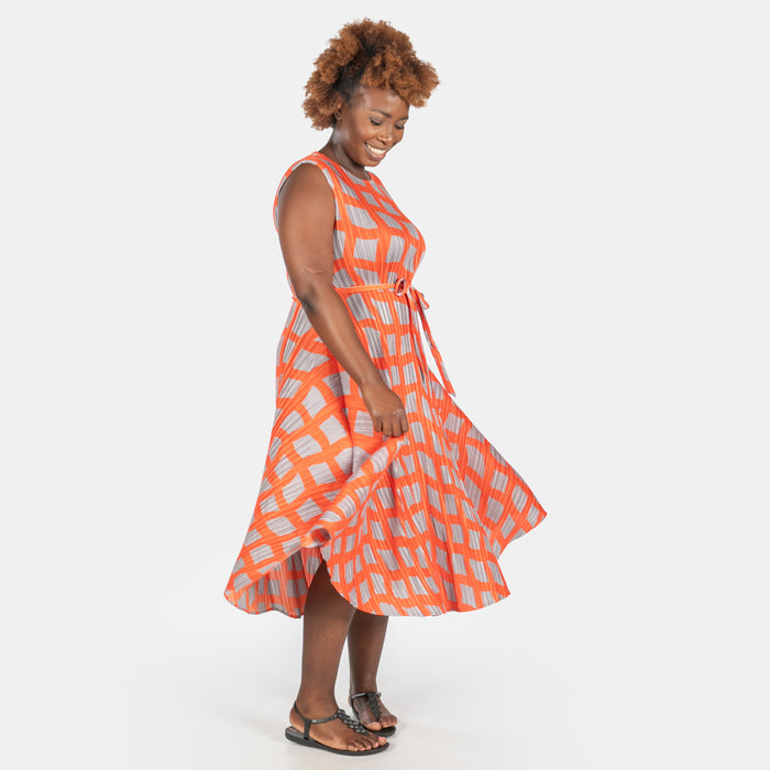 Ladies' Summer Jasmine Dress - Coral