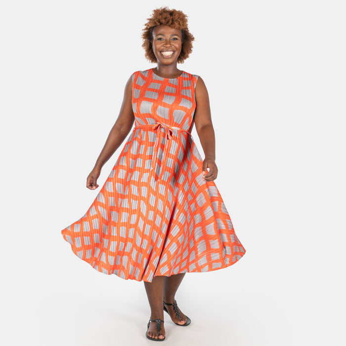 Ladies' Summer Jasmine Dress - Coral