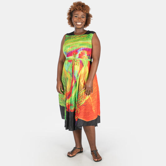 Ladies' Summer Jasmine Dress - Olive