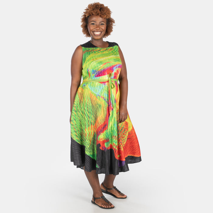 Ladies' Summer Jasmine Dress - Olive