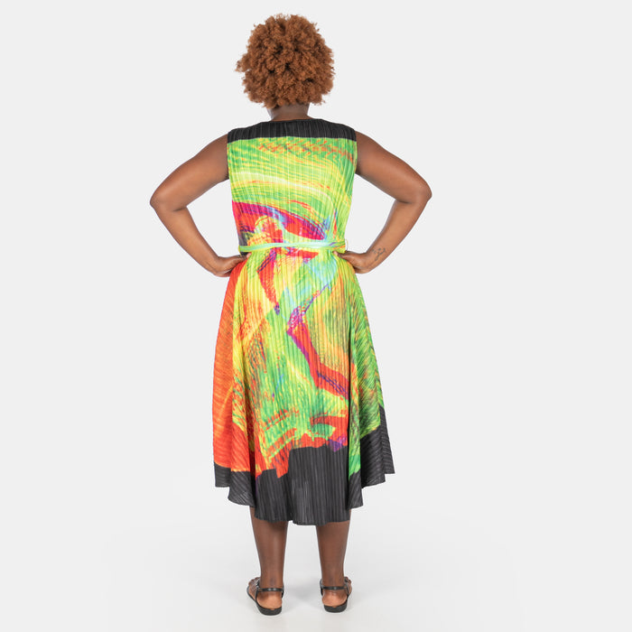 Ladies' Summer Jasmine Dress - Olive