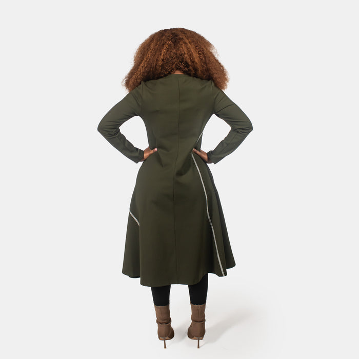 Ladies' Sunflower Dress - Forest